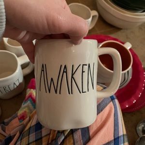 Rae Dunn awaken mug